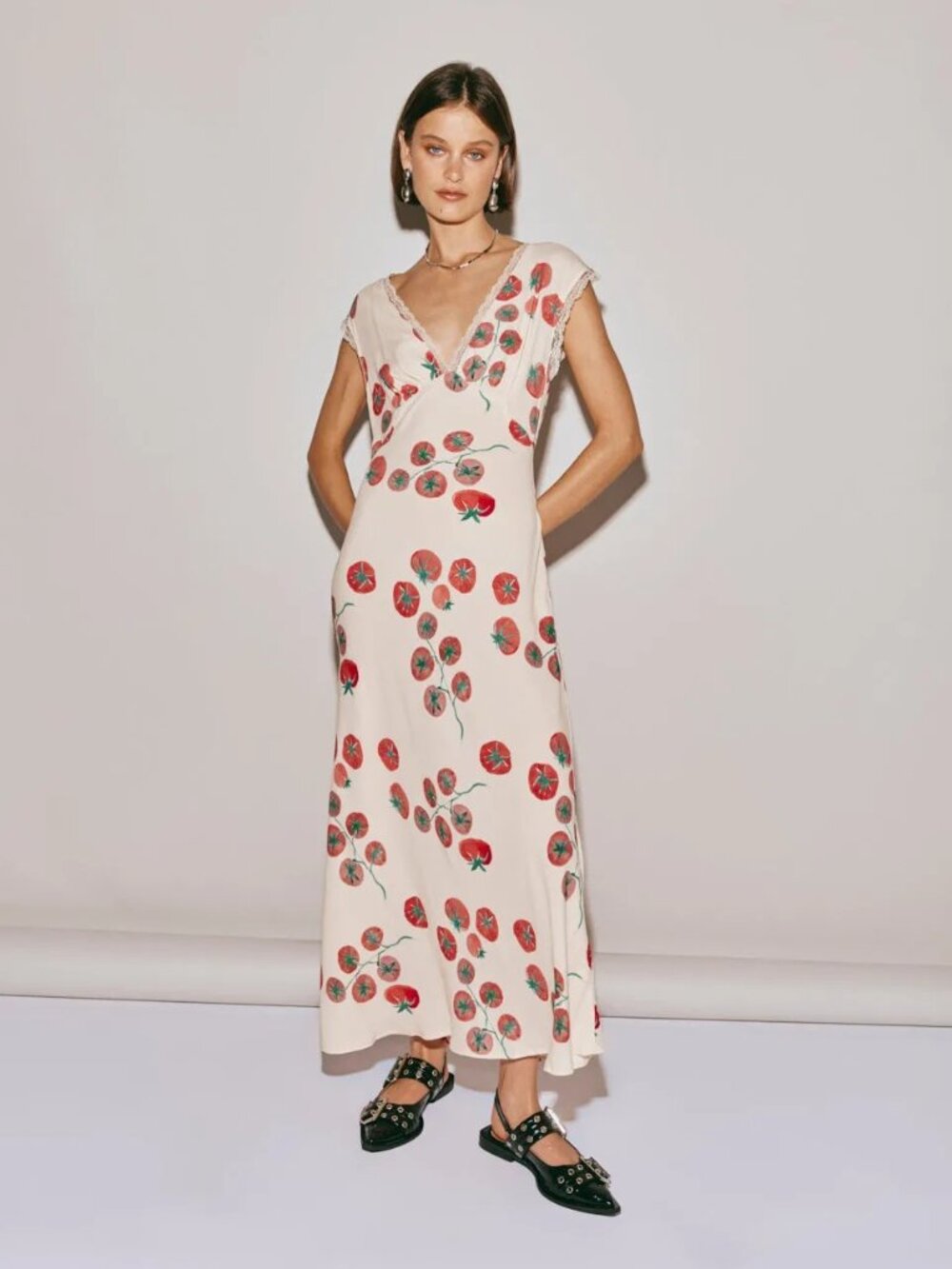 VRG GRL Vintage Lover Maxi Dress - Roma Print - Size US 2 / AUS 6 (XS)